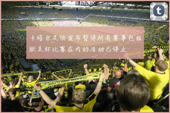 卡塔尔足协宣布暂停所有赛事包括欧美杯比赛在内的活动已停止